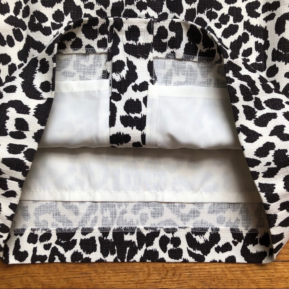 J CREW Animal Print Pencil Skirt - Picture 7 of 9